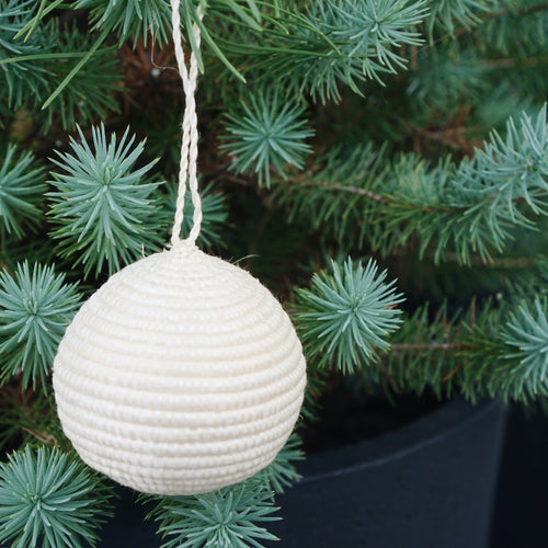 Woven Ball Ornament