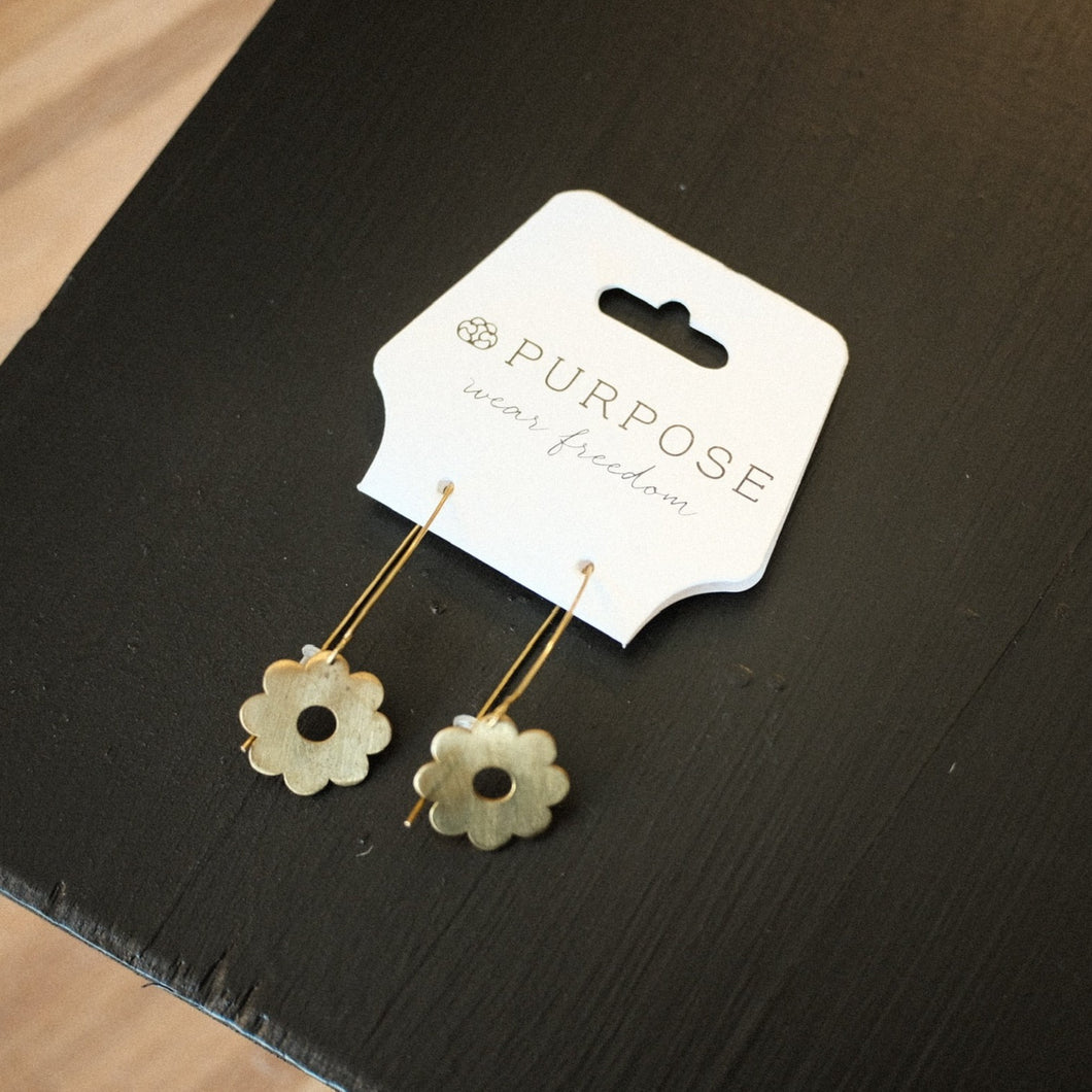 Daisy Drop Earrings