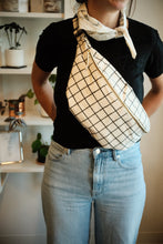 Block Print Sling Crossbody Bag