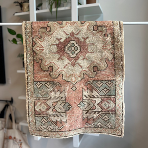 Little Vintage Turkish Rug (3' x 1'8")