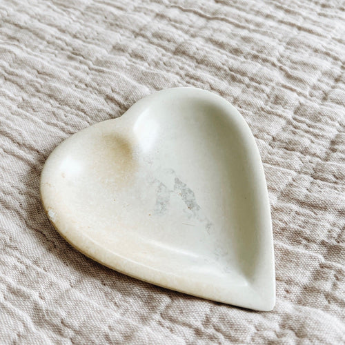 Soapstone Heart Dish