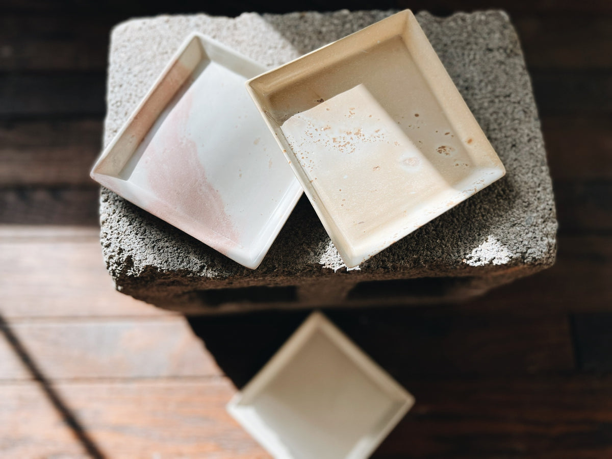 Soapstone Square Little Plate – made