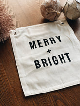 Merry + Bright Banner